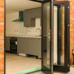 Haylett Mews - bi-folding doors to kitchen