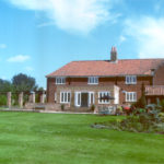 Grade II listed hall - Just after work was completed