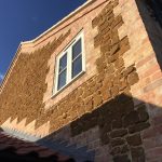 Carrstone Wall Detail