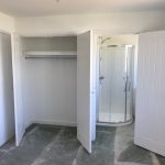 Master bedroom wardrobe and ensuite