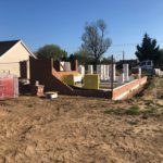 Plot 44 brickwork and blockwork