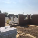 Plot 44 brickwork and blockwork