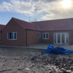 Plot 43 under construction rear