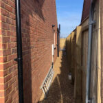 Plot 43 under construction side