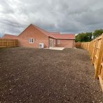 Rear Lawn Seeded